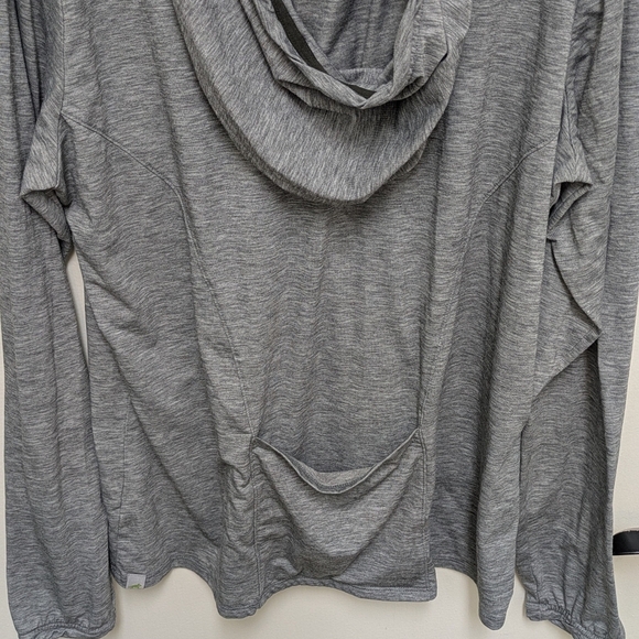 Horny Toad Women's Grey Swiftly Zip Hoodie With Back Pocket XL - Picture 6 of 8